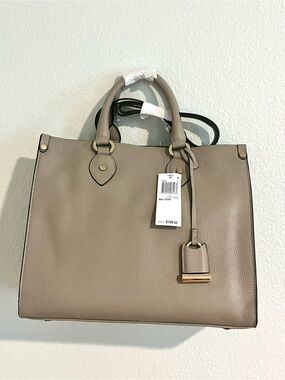 New Lodis Taupe Rio Tote Handbag
